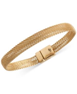 Kenneth Cole New York Gold-tone Mesh Bracelet