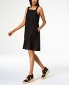 Eileen Fisher Organic Cotton Square-neck Dress, Regular & Petite