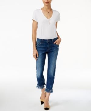 Joe's Ex Lover Frayed Boyfriend Jeans