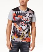 Versace Jeans Men's Graphic Tiger Print T-shirt