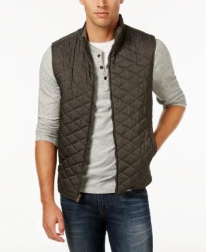 Weatherproof Vintage Men's Quilted Vest, Classic Fit