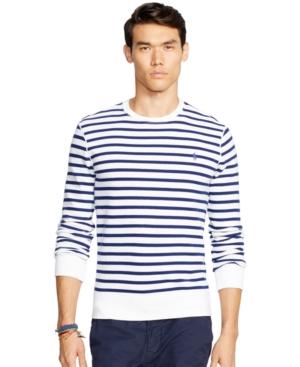Polo Ralph Lauren Striped Club Terry Crewneck