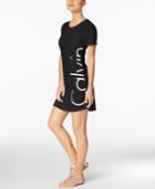Calvin Klein Logo Cover-up T-shirt Dress Women's Swimsuit
