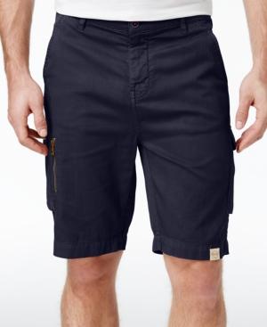 Weatherproof Vintage Men's Knit Pique Cotton Cargo Shorts
