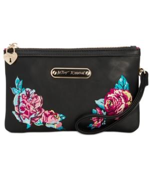 Betsey Johnson Embroidered Small Crossbody, A Macy's Exclusive Style