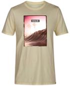 Hurley Men's Fog Palm Wave T-shirt