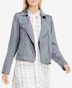 Two By Vince Camuto Linen Moto Jacket