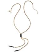 Thalia Sodi Gold-tone Glitter Lariat Necklace, Only At Macy's