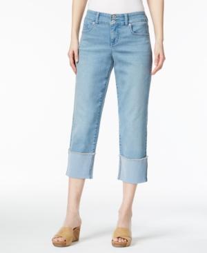 Style & Co Cuffed Capri Jeans, Only At Macy's