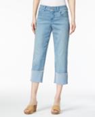 Style & Co Cuffed Capri Jeans, Only At Macy's