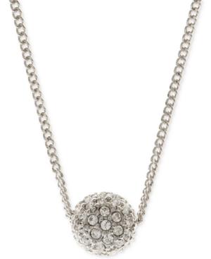 Givenchy Silver-tone Fireball Necklace