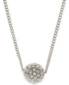 Givenchy Silver-tone Fireball Necklace
