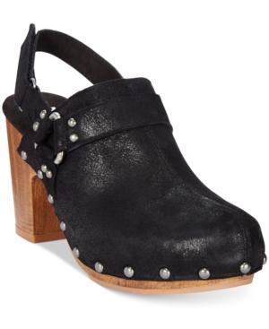 White Mountain Wisteria Slingback Studded Clogs Women's Shoes