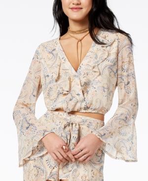 American Rag Juniors' Printed Crop Top, Created For Macy's