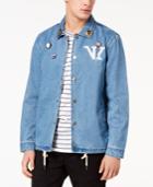 American Rag Men's Pin & Patch Jacket, Created For Macy's