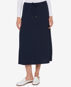 Tommy Hilfiger Drawstring Midi Skirt, Only At Macy's