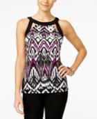 Inc International Concepts Cutout Halter Top, Only At Macy's