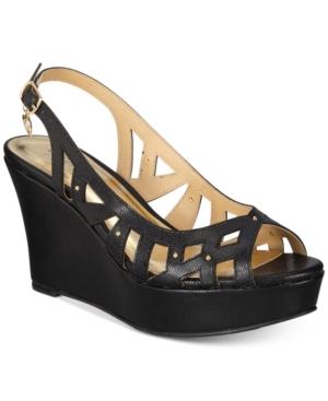 Thalia Sodi Ebbie Platform Wedge Sandals, Created For Macy's Women's Shoes