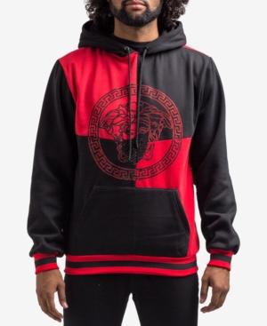 Hudson Nyc Men's Colorblocked Graphic-print Hoodie