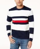 Tommy Hilfiger Men's Warrington Striped Sweater