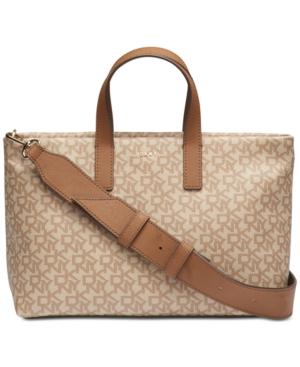 Dkny Signature Medium Satchel, Created For Macy's