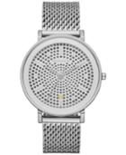 Skagen Women's Solar Hald Stainless Steel Mesh Bracelet Watch 34mm Skw2446