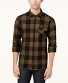 Volcom Men's Buffalo Plaid Flannel Shirt