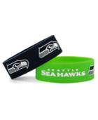 Aminco Seattle Seahawks Wide Bracelet 2-pack