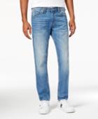 Sean John Men's Light Blue Relaxed-straight Fit Jeans