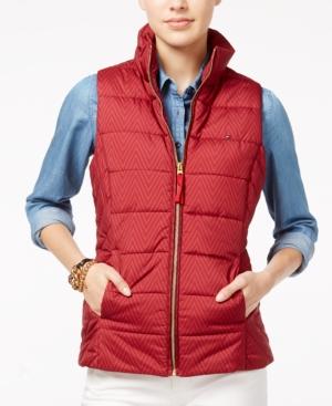 Tommy Hilfiger Printed Puffer Vest