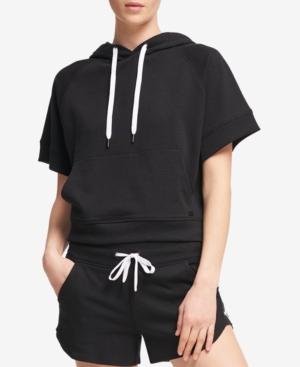 Dkny Sport Logo High Density Hooded Sweatshirt