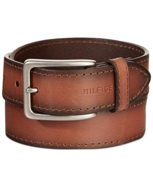 Tommy Hilfiger Brown Burnished Belt