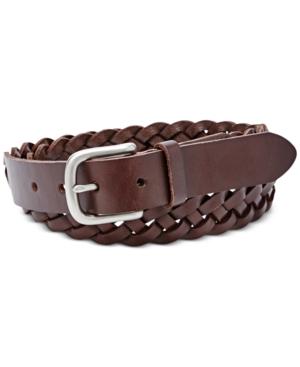 Fossil Mystery Braid Belt