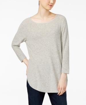 Eileen Fisher Organic Cotton Scoop-neck Top