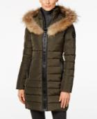 Rud Styled By Rudsak Toreva Asiatic Raccoon-fur-trim Puffer Coat