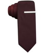 Alfani Red Exploded Panel Skinny Tie, Only At Macy's