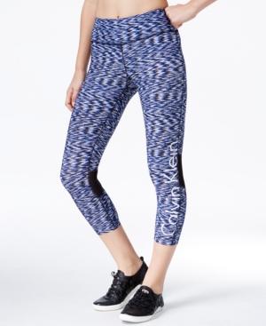 Calvin Klein Performance Logo Space-dyed Capri Leggings