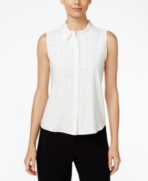 Calvin Klein Embellished Blouse