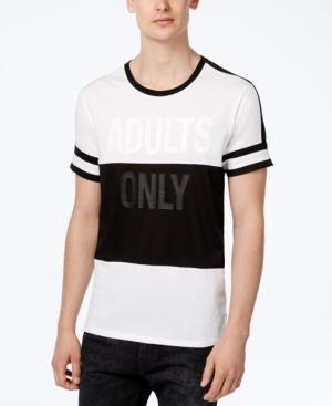 Guess Men's Adults Only Colorblocked T-shirt