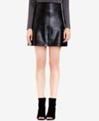 Vince Camuto Faux-leather A-line Skirt