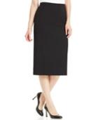 Tahari Asl Midi Column Skirt
