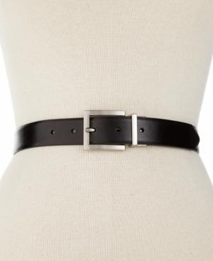 Calvin Klein Belt, Reversible Pant Belt With Nickel Buckle