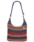 Giani Bernini Striped Woven Crossbody, Only At Macy's