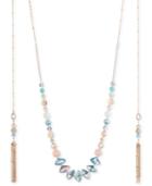 Lonna & Lilly Gold-tone Beaded Tassel Necklace