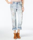 William Rast My Bae Embroidered Straight-leg Jeans