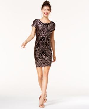 Jump Juniors' Glitter-printed T-shirt Dress