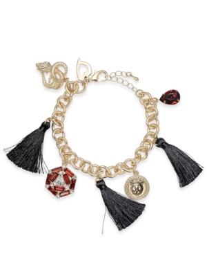 Thalia Sodi Gold-tone Tassel Charm Bracelet, Created For Macy's