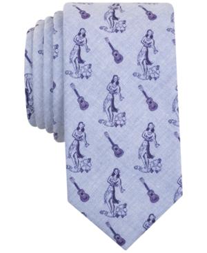 Bar Iii Men's Hula Ukulele Slim Tie, Only At Macy's