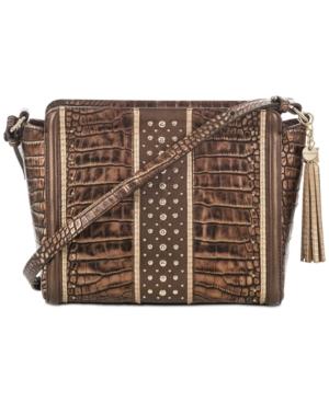 Brahmin Carrie Brown Small Crossbody