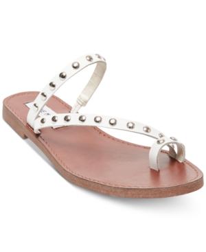 Steve Madden Women's Daria Studded Flat Sandals